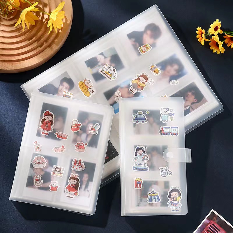 Bìa album đựng ảnh Polaroid 3 inch 9 túi trong 1 mặt