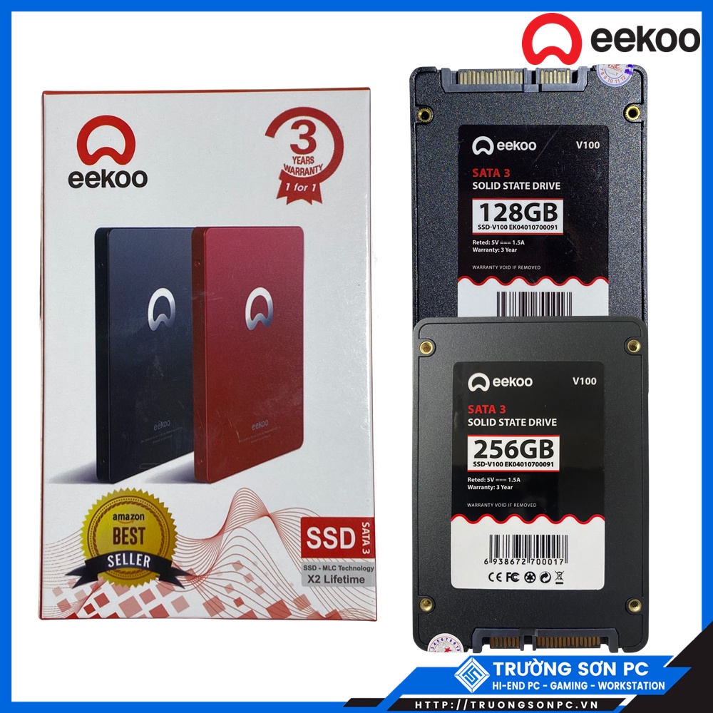 [Mã SKAMELW245 giảm 10% đơn 250K] SSD EEKOO 256GB 240GB 120GB 128G | Chính Hãng Bảo Hành 36 Tháng | BigBuy360 - bigbuy360.vn