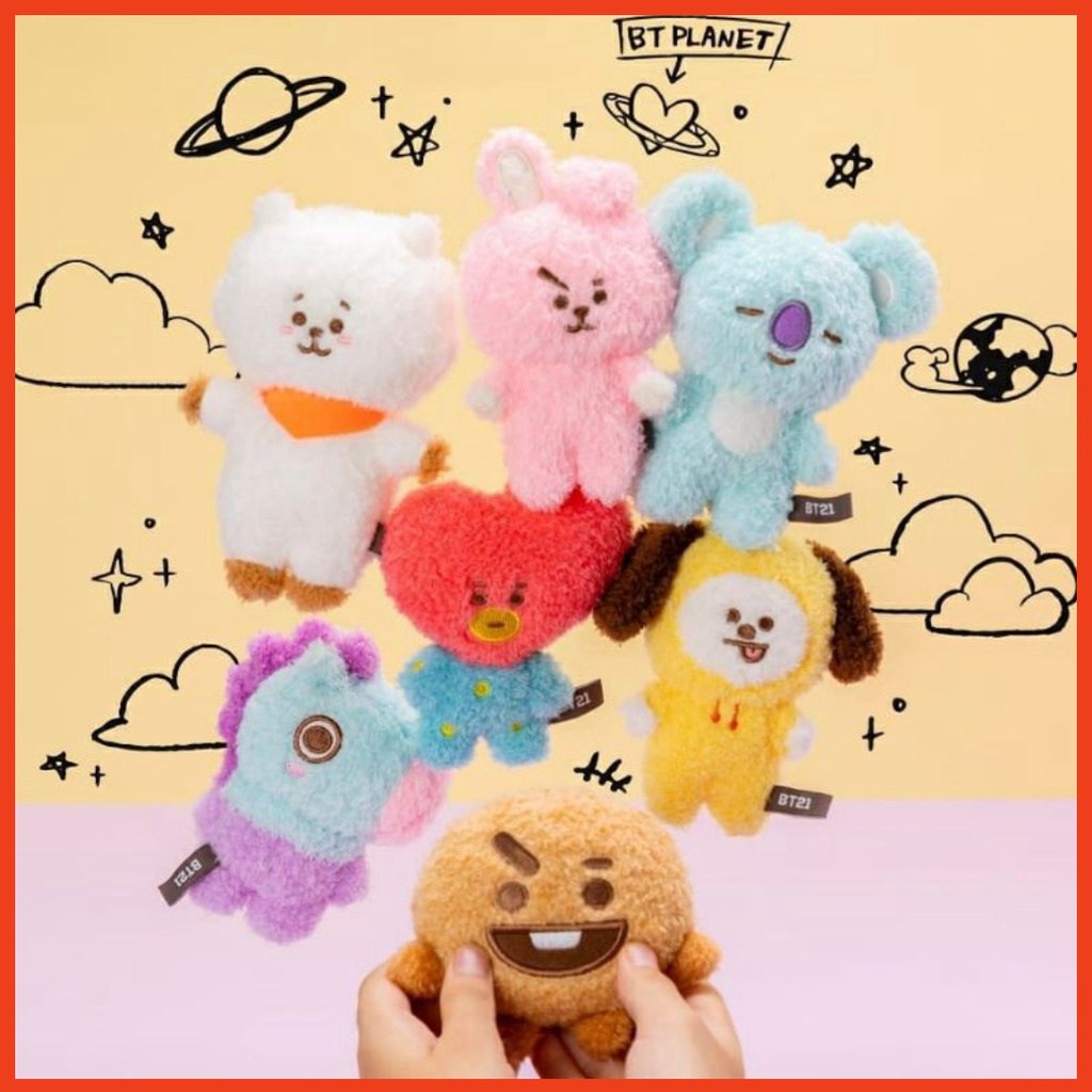 Móc khóa bagcharm BT21 - LIne Nhật