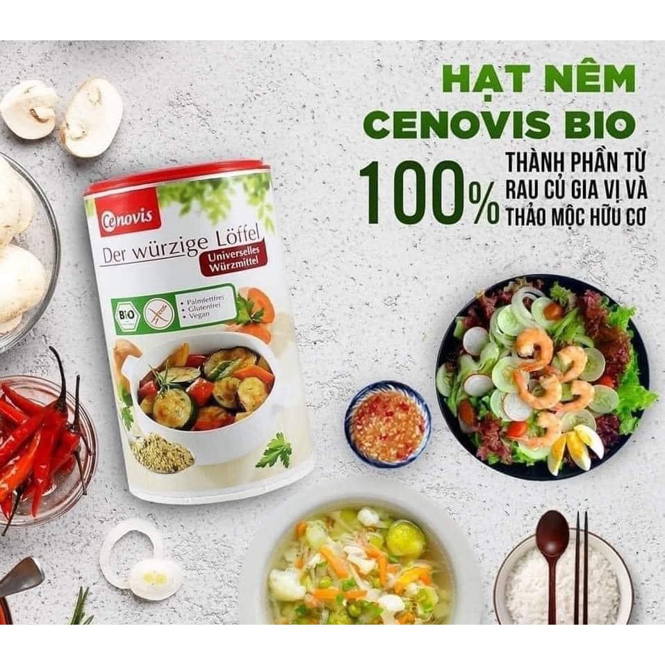 Hạt nêm hữu cơ Cenovis 270g- hàng Đức