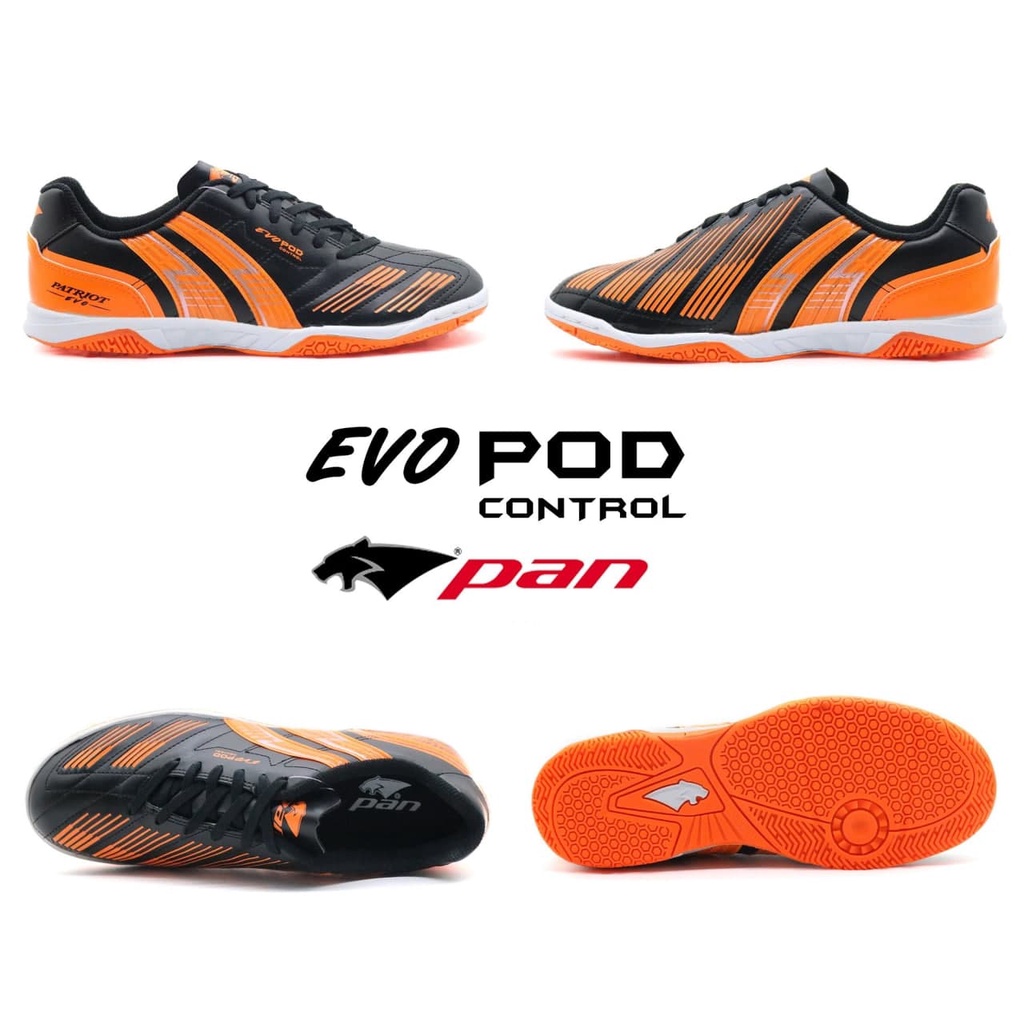 Giày thể thao, Giày bóng đá đế bằng Pan Patriot Evo IC - Dungcusport , mẫu mới năm 2022 hàng Thái