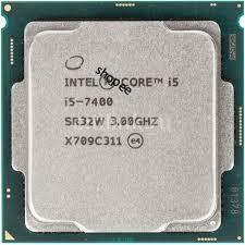 CPU intel I5 - 7500+7400 Tray không box+tản