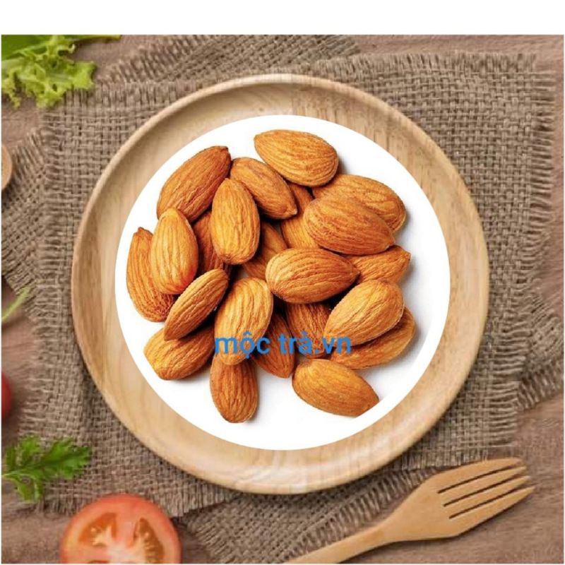 Hạnh nhân Mỹ chưa rang 100gr hạnh nhân bóc vỏ dùng làm bánh, sữa hạt dinh dưỡng