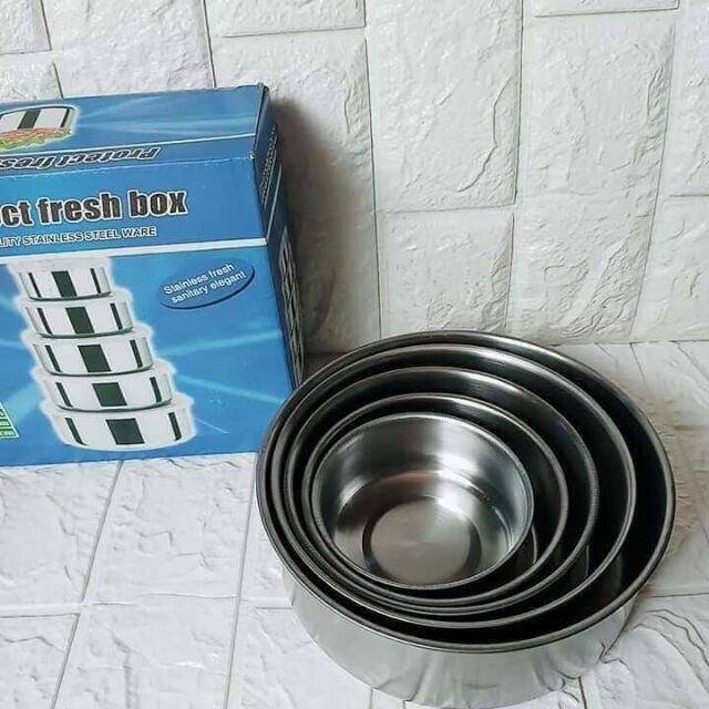 Bộ thố Inox 5 cái