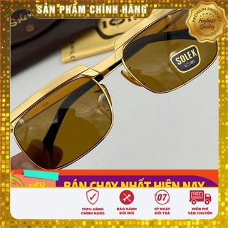 Kính solex chữ H mạ vàng 14k dày dặn mắt kính thủy tinh đẳng cấp