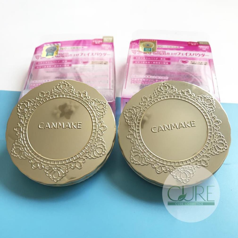 Phấn Phủ Canmake siêu MỊN và TỰ NHIÊN Marshmallow Finish Powder Của Nhật 10g