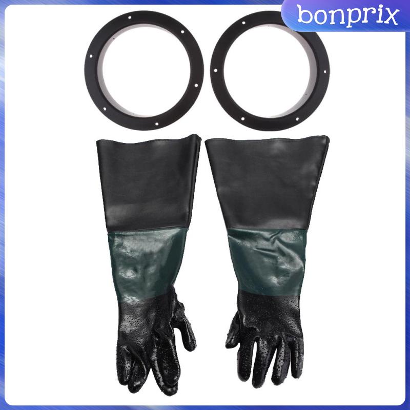 Đôi Găng Tay Cát Làm Việc Hạng Nặng 60CM / 24  Cho Tủ Cát