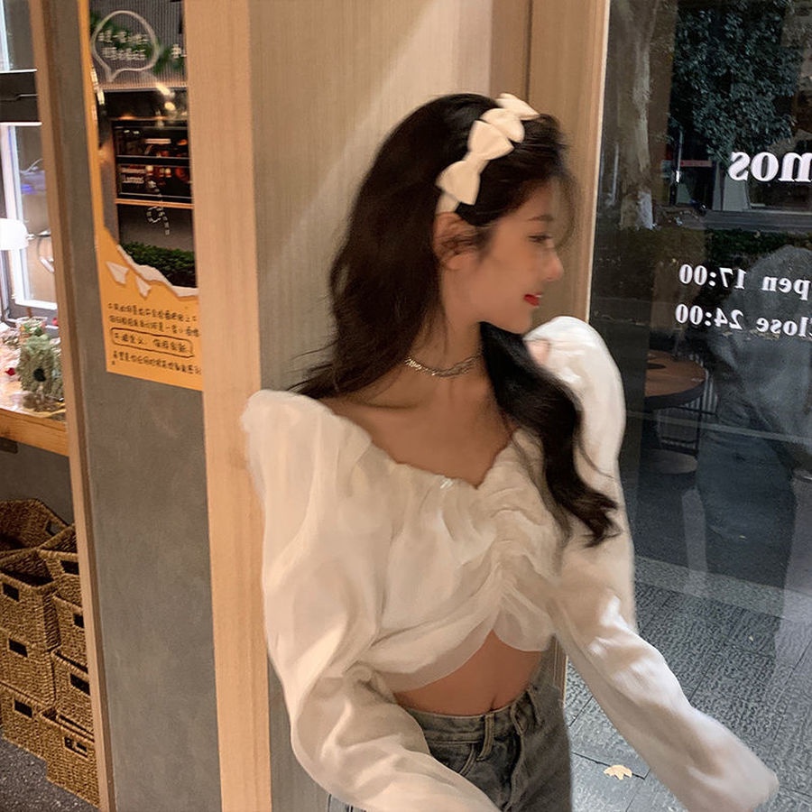 Băng Đô Nơ Màu Trơn Phong Cách Hàn Quốc Cho Nữ