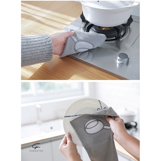 Khăn lau bếp nhiều màu KLB02