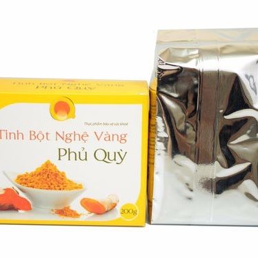 Tinh Bột Nghệ Vàng Phủ Quỳ 200G