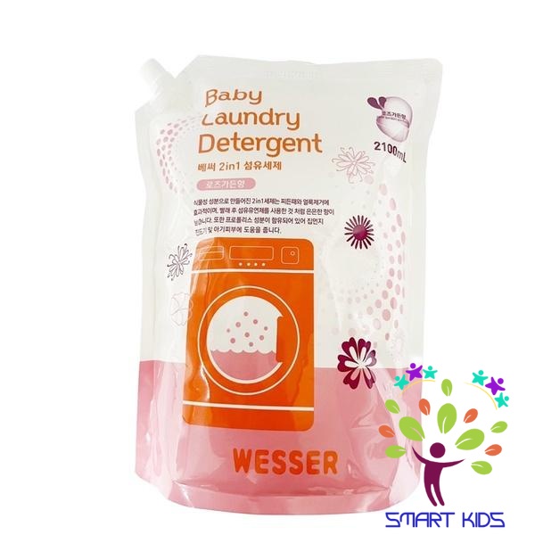 Nước giặt xả Wesser túi 2100ml