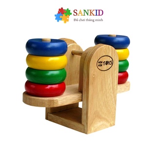 Đồ chơi gỗ cân bập bênh Winwintoys