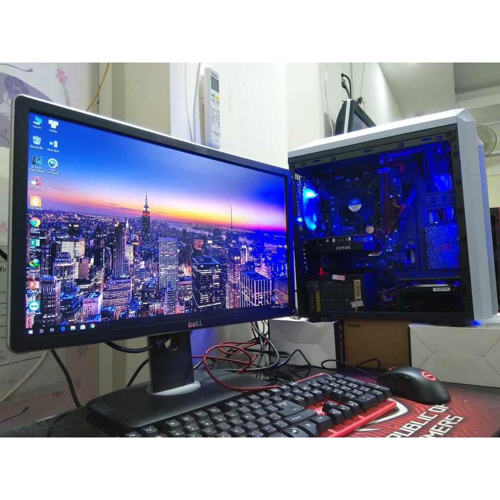 Bộ máy tính bàn chơi game PUBG PC, LOL, FIFA, GATA V,...max setting với cpu i5 4590s, vga rx470/rx570 | BigBuy360 - bigbuy360.vn