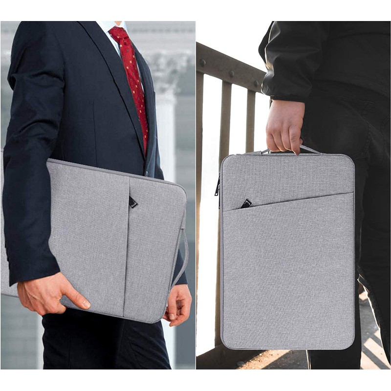 Laptop Sleeve Bag with Convenient Handle and Charger Bag Water Repellent Laptop Case to Keep Your Laptop Safe and Secure