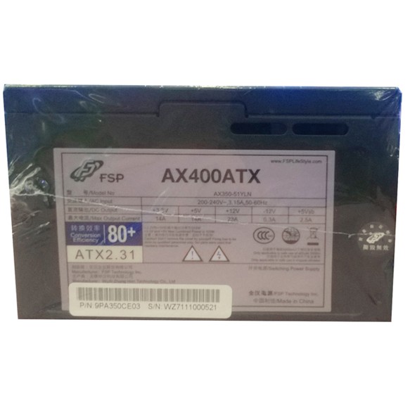 Nguồn FSP Power Supply AX Series 400ATX