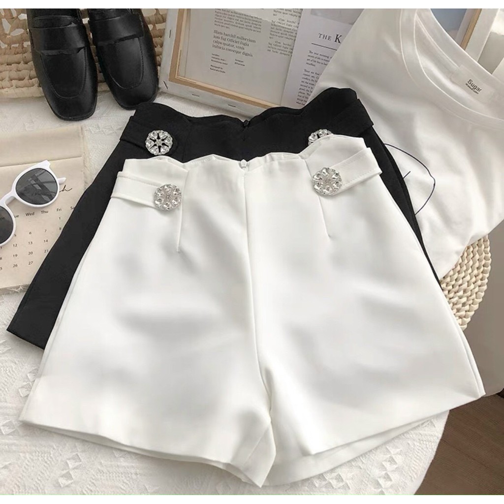 Quần Short, Đùi Nữ Chất Vải Tuyết Mưa Mặc Siêu XInh Chati CI18