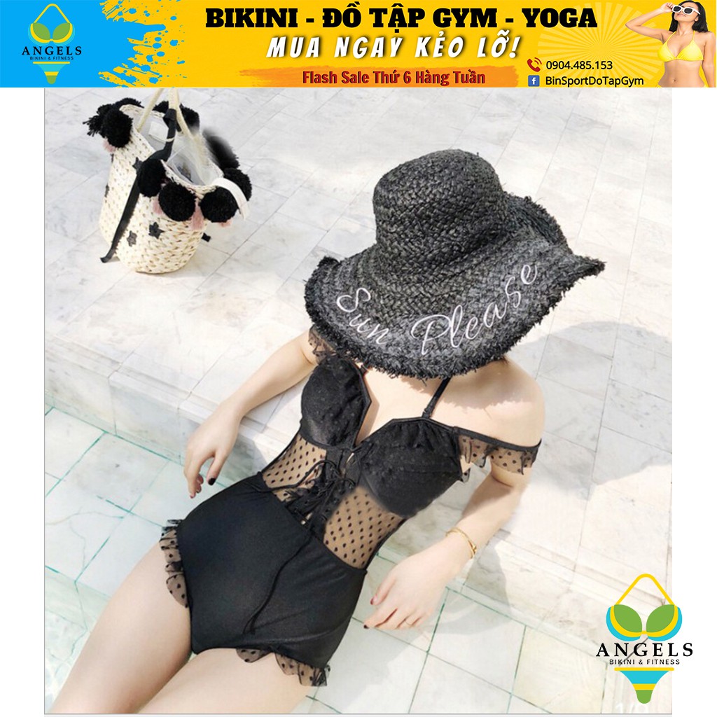 Bikini,Bộ Đồ Bơi Body Phối Voan Cao Cấp, 2 Màu Cam Đất, Đen , Hàng Nhập Đủ Size M L XL, BHN010 | BigBuy360 - bigbuy360.vn