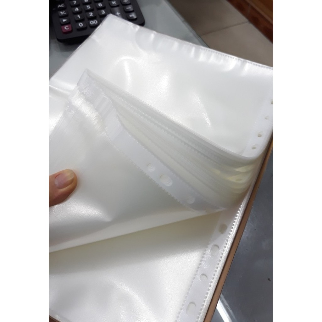 Bìa lỗ Suremark SQ-5010 A Sheet Protector dày 0.1mm