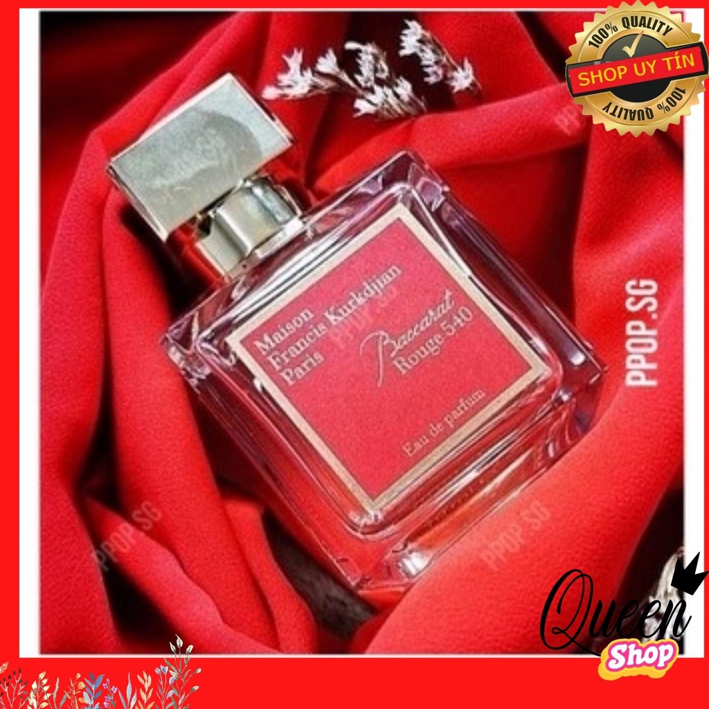 QUÀ TẶNG 50K| Nước hoa Dubai nội địa Maison Baroque rouge extrait Baccarat Rouge 540 Hương sang trọng sắc sảo, ngọt ngào