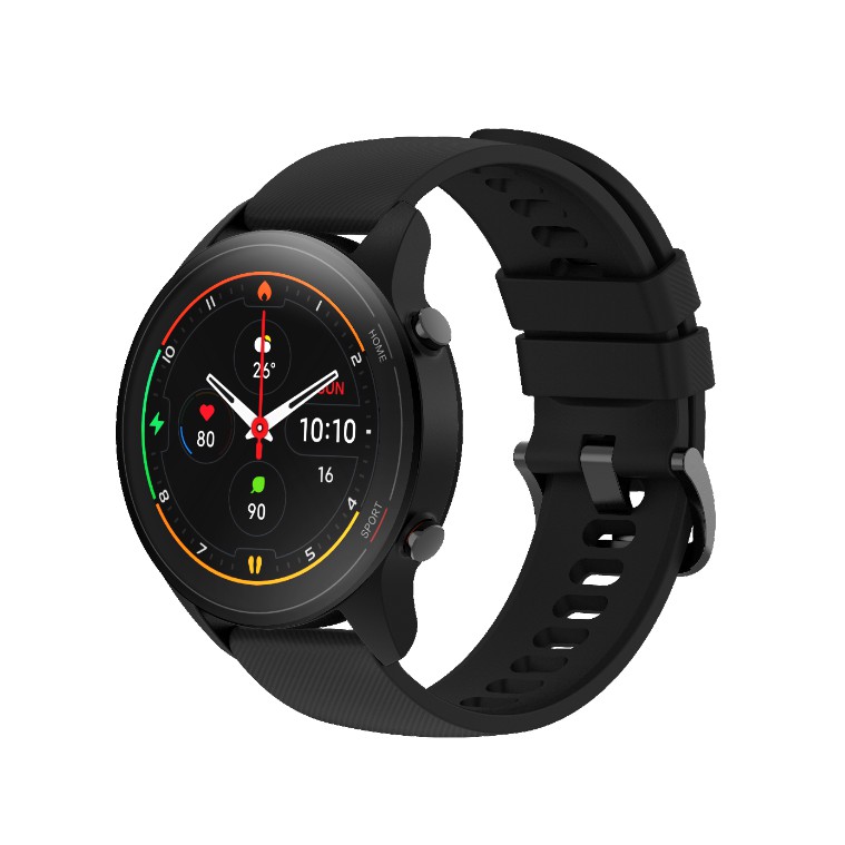 Đồng Hồ Thông Minh Xiaomi Mi Watch Đen - Hàng Chính Hãng Phân Phối Bởi Digiworld