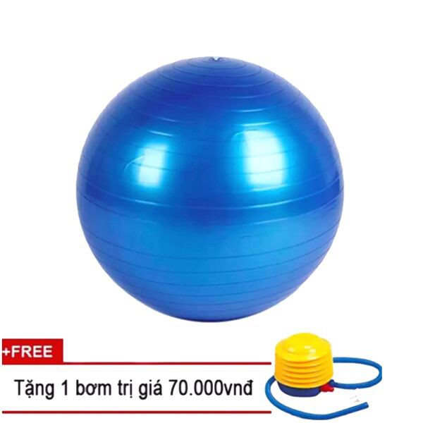 Bóng tập Yoga trẻ em trơn 45cm ( Kèm bơm bóng)