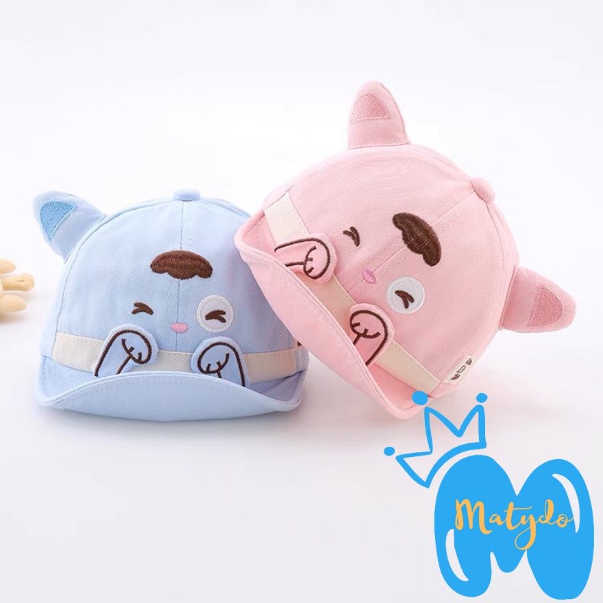 Mũ cho bé gái bé trai MATYDO nón lưỡi trai tay xinh cute đáng yêu phụ kiện mũ nón mùa hè