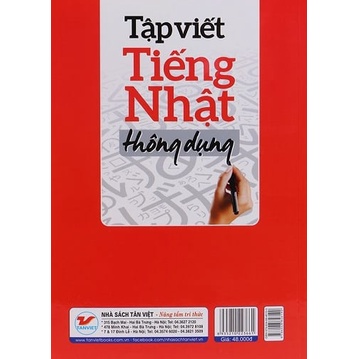 Sách - Tập viết tiếng Nhật thông dụng