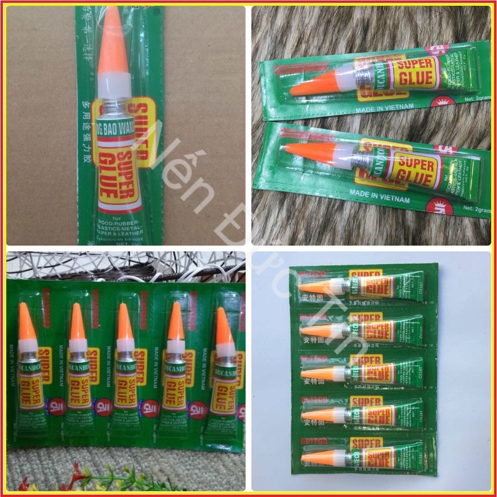 Keo dán đa năng Super Glue cao cấp tiện lợi cho người sử dụng