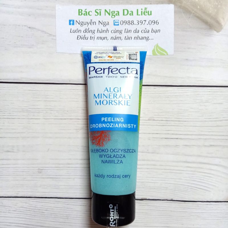 ✅ KHOÁNG TẨY TẾ BÀO CHẾT HẠT SIÊU NHỎ TẢO BIỂN PERFECTA.