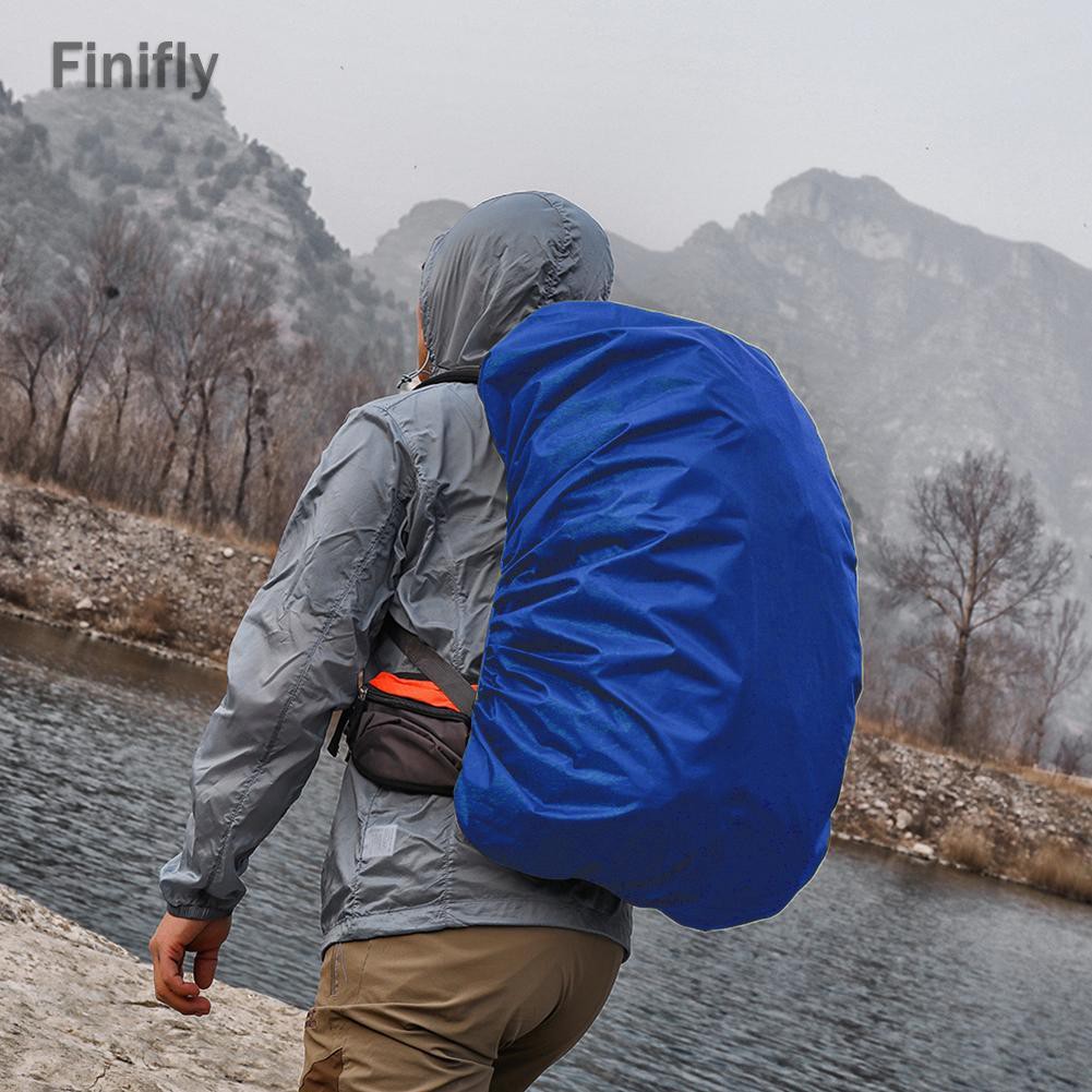 Vỏ bọc túi ba lô đựng đồ che mưa có thể điều chỉnh chống thấm nước chống bụi dùng đi bộ đường dài ngoài trời