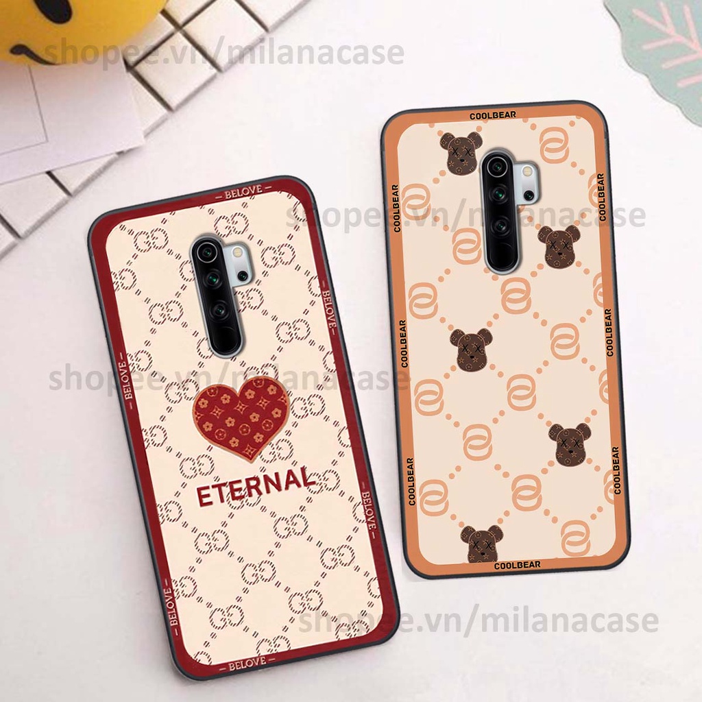 Ốp Xiaomi Redmi Note 8 / Note 8 Pro hình trái tim be love tình yêu siêu đẹp, cá tính, thời trang