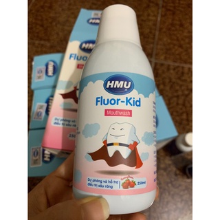 Nước súc miệng HMU dành cho trẻ em Fluor – Kid