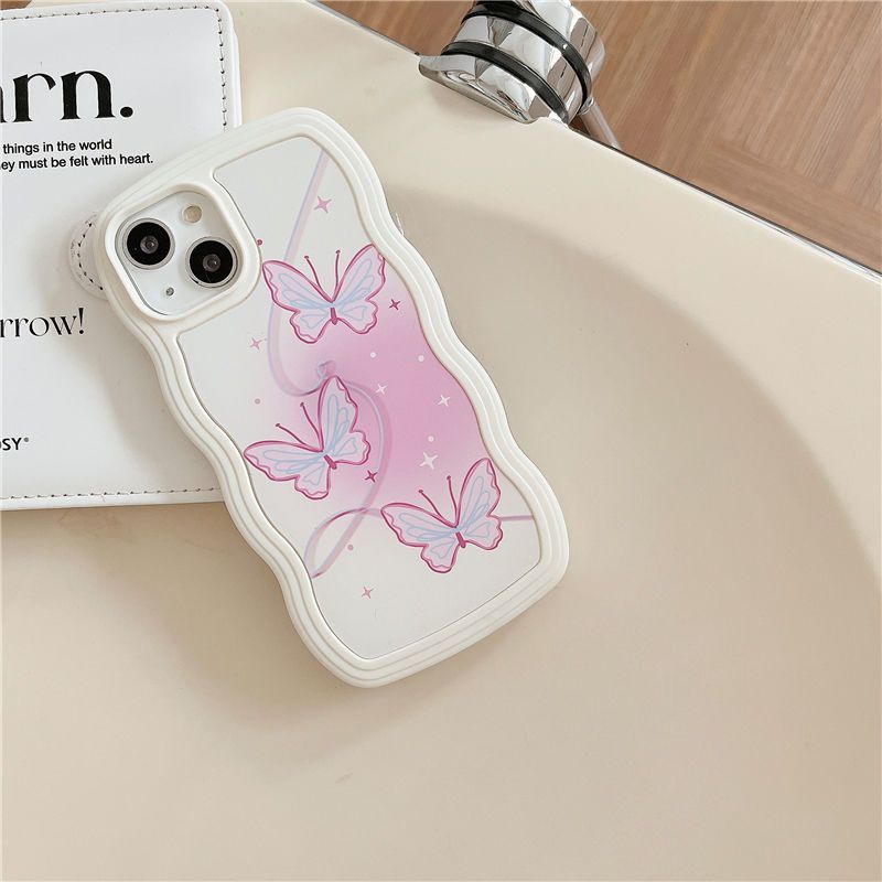 Ốp Lưng HìNh Con BướM MàU Gradient Cho iPhone 12 13 14 11 Pro Max X Xs Max Xr dfht