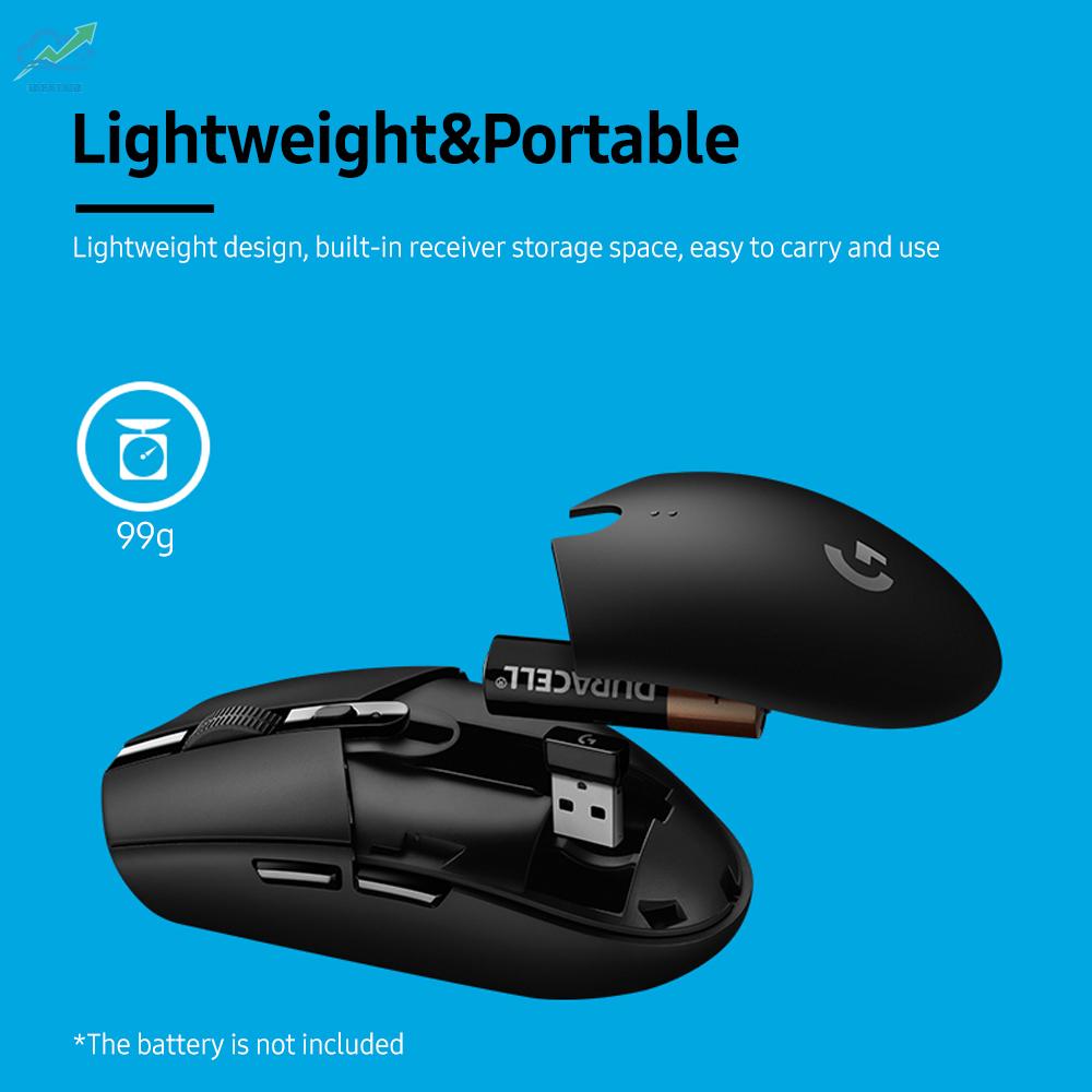 Chuột Chơi Game Không Dây Logitech G304 12000dpi Màu Tím