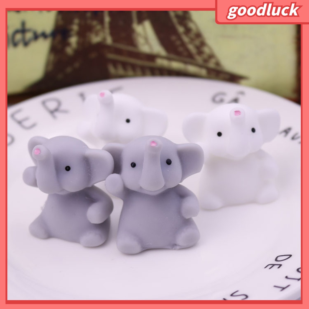Đồ chơi squishy hình con voi dễ thương giúp giảm căng thẳng