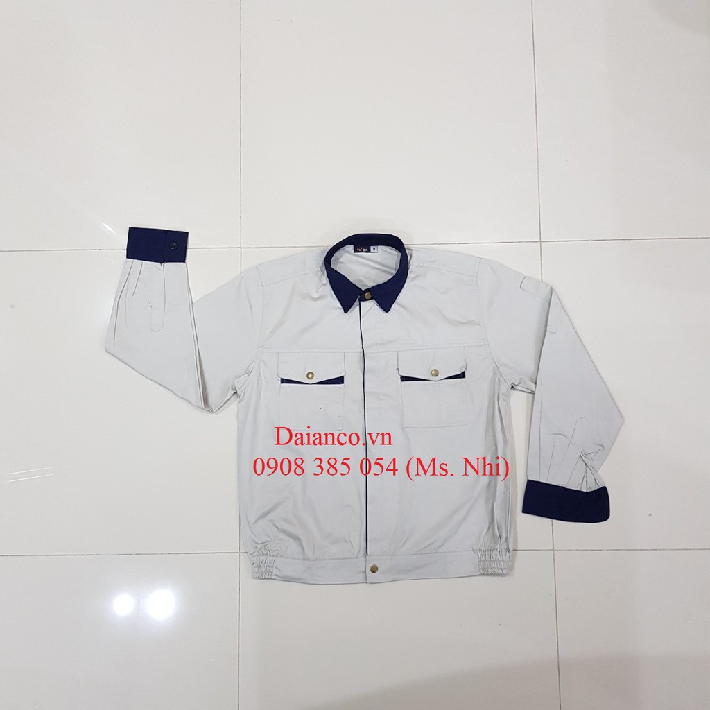Quần áo bảo hộ vải pangrim Hàn Quốc mẫu Tinba 03- Hình thật, có sẵn