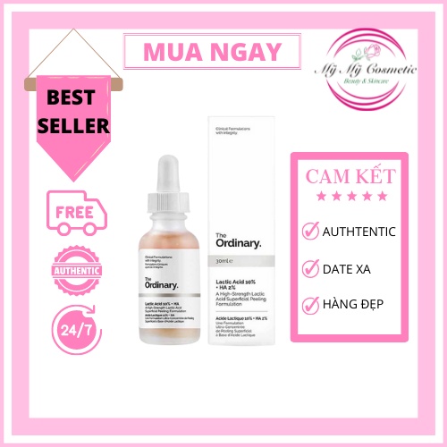 [Chính hãng] Serum sáng da, giảm thâm Lactic 5%+ HA