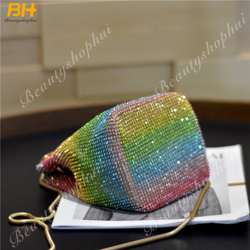 Túi Đeo Chéo Đính Đá Thời Trang Nữ Tính