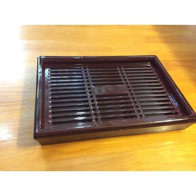 Khay trà giả gỗ