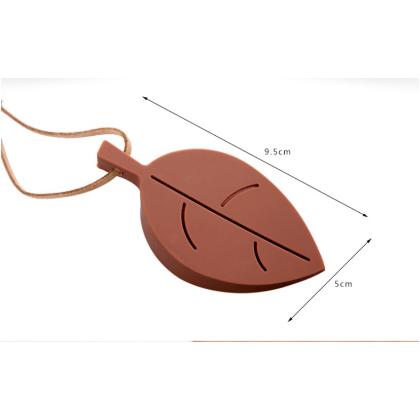 Nút Chặn silicon chống va chạm cửa Hình Chiếc Lá, tránh kẹt tay, an toàn cho bé (Màu Giao Ngẫu Nhiên)