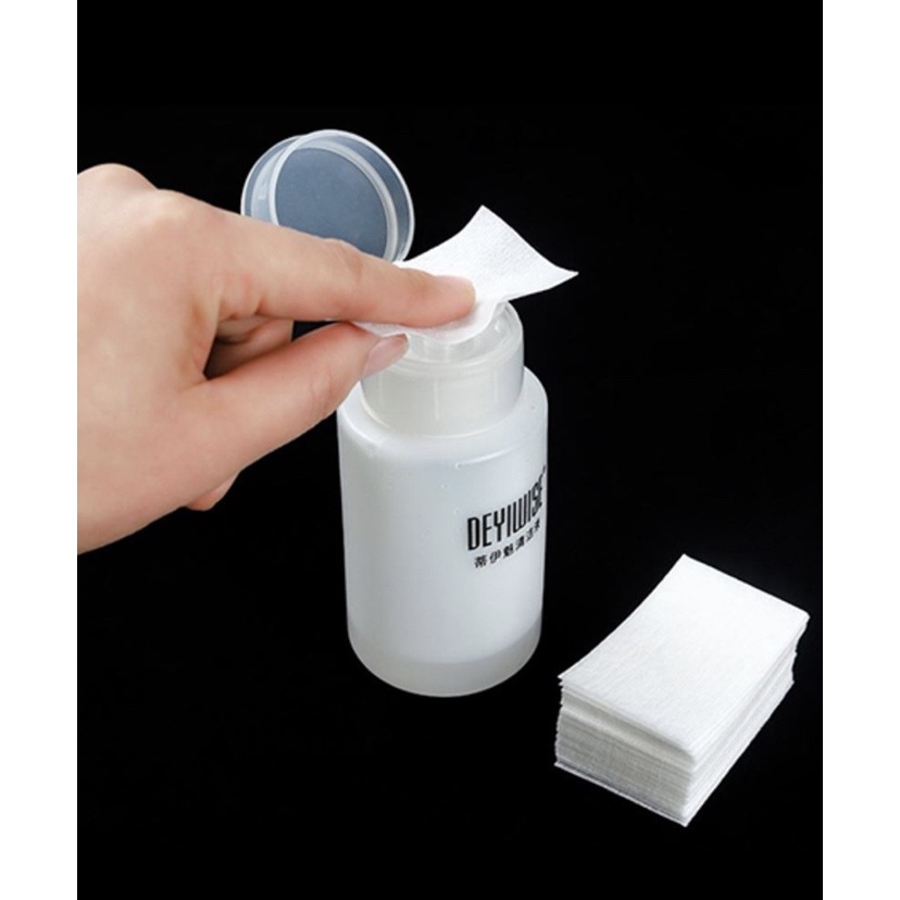 Giấy lau gel nail giấy chùi gel loại xịn Cứng không rụng lông