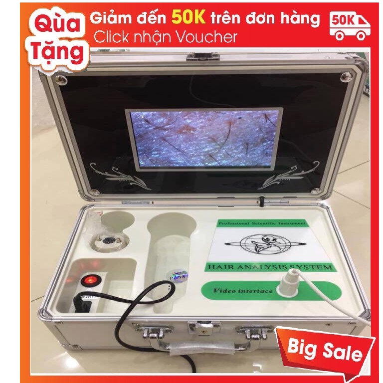 Máy soi da 7 inch chụp ảnh