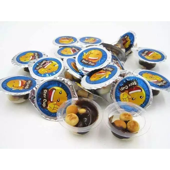 [HỘP 600G] Bánh Socola Maoji Star Cup Hộp 100 Cup - Thái Lan