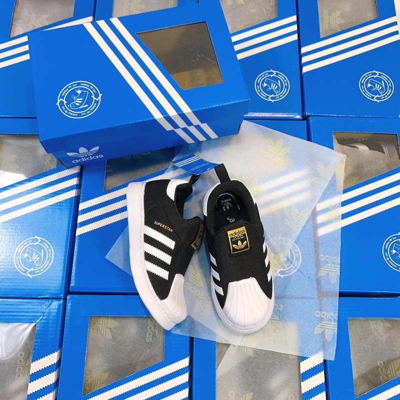 Giày dass 3 sọc cho bé hàng xuất dư