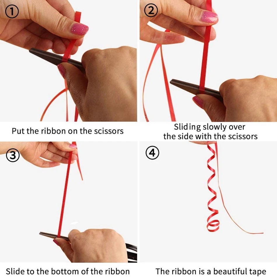 Dây Ruy Băng Cột Bong Bóng Nhiều Màu Trang Trí Hộp Quà diy