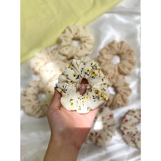 Scrunchies Cột Tóc Handmade Linen Xinh