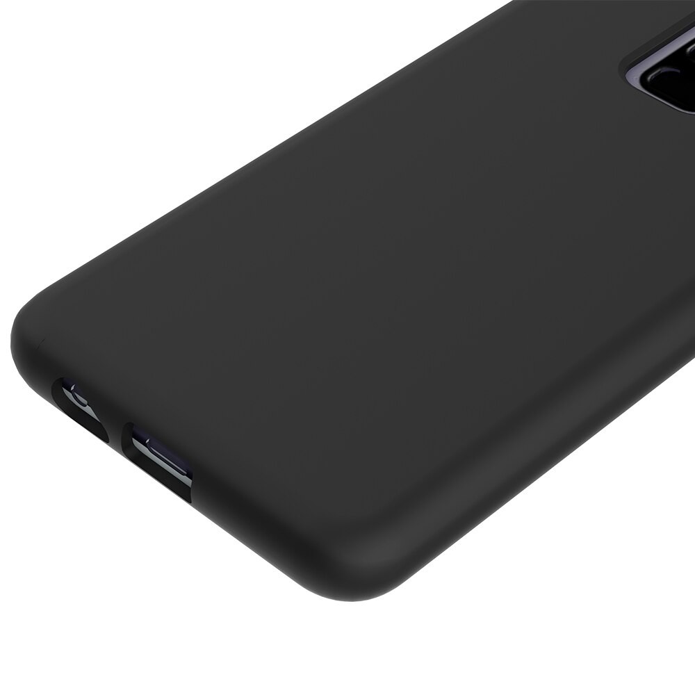 Ốp lưng silicon màu đen Samsung A8 2018, A8 Plus 2018
