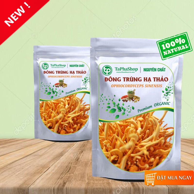 250G [LOẠI THƯỢNG HẠNG] Đông Trùng Hạ Thảo Sấy Khô Sợi To Ngon Hàng Cao Cấp Bồi Bổ Cơ Thể