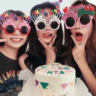 Kính Mắt Vui Vẻ Happy Birthday Trang Trí Tiệc Tùng Ngộ Nghĩnh Độc Đáo