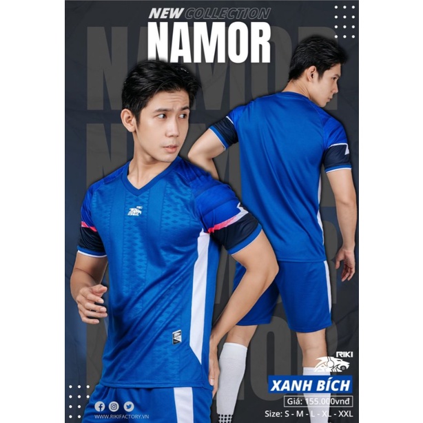 Quần áo đá bóng không logo Riki Namor